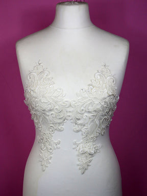 Ivory Corded Applique - Jackson