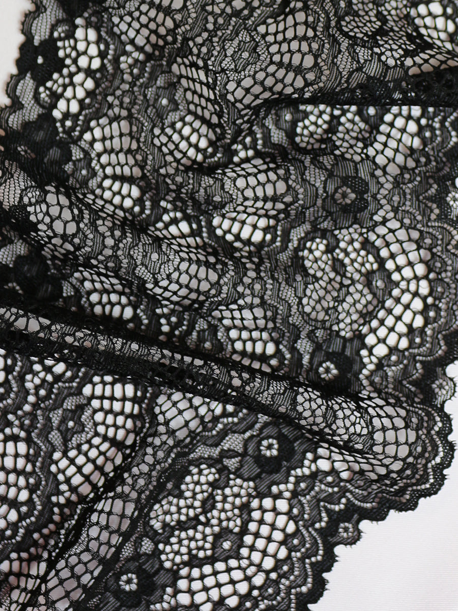 Black Lace Trim - Jett