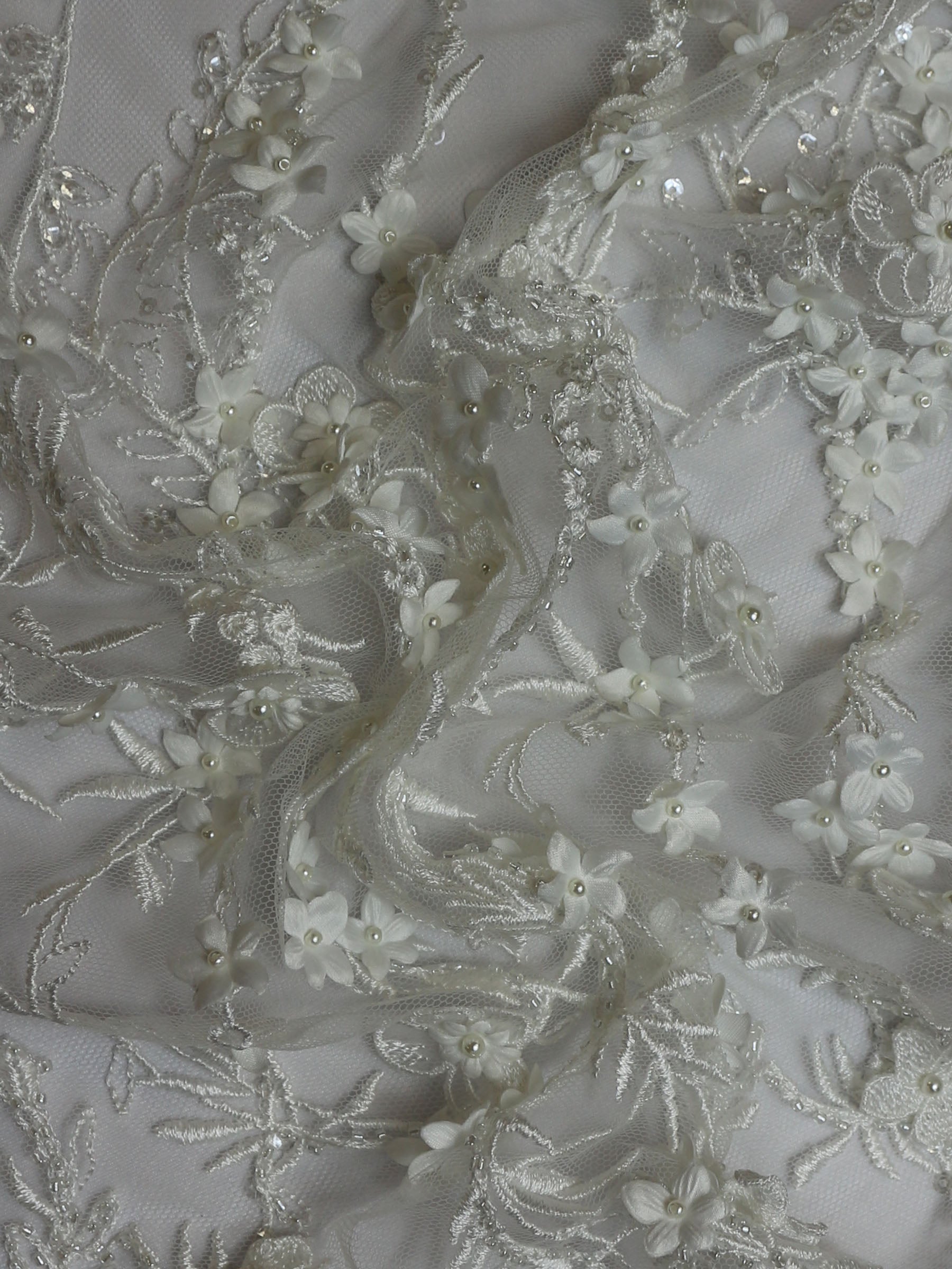 Ivory 3D Lace - Jimena