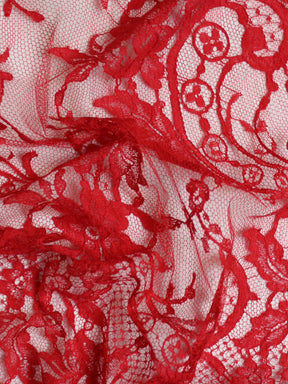 Scarlet Chantilly Lace - Kate