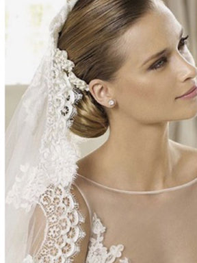 Ivory Corded Lace Trim - Mackenzie