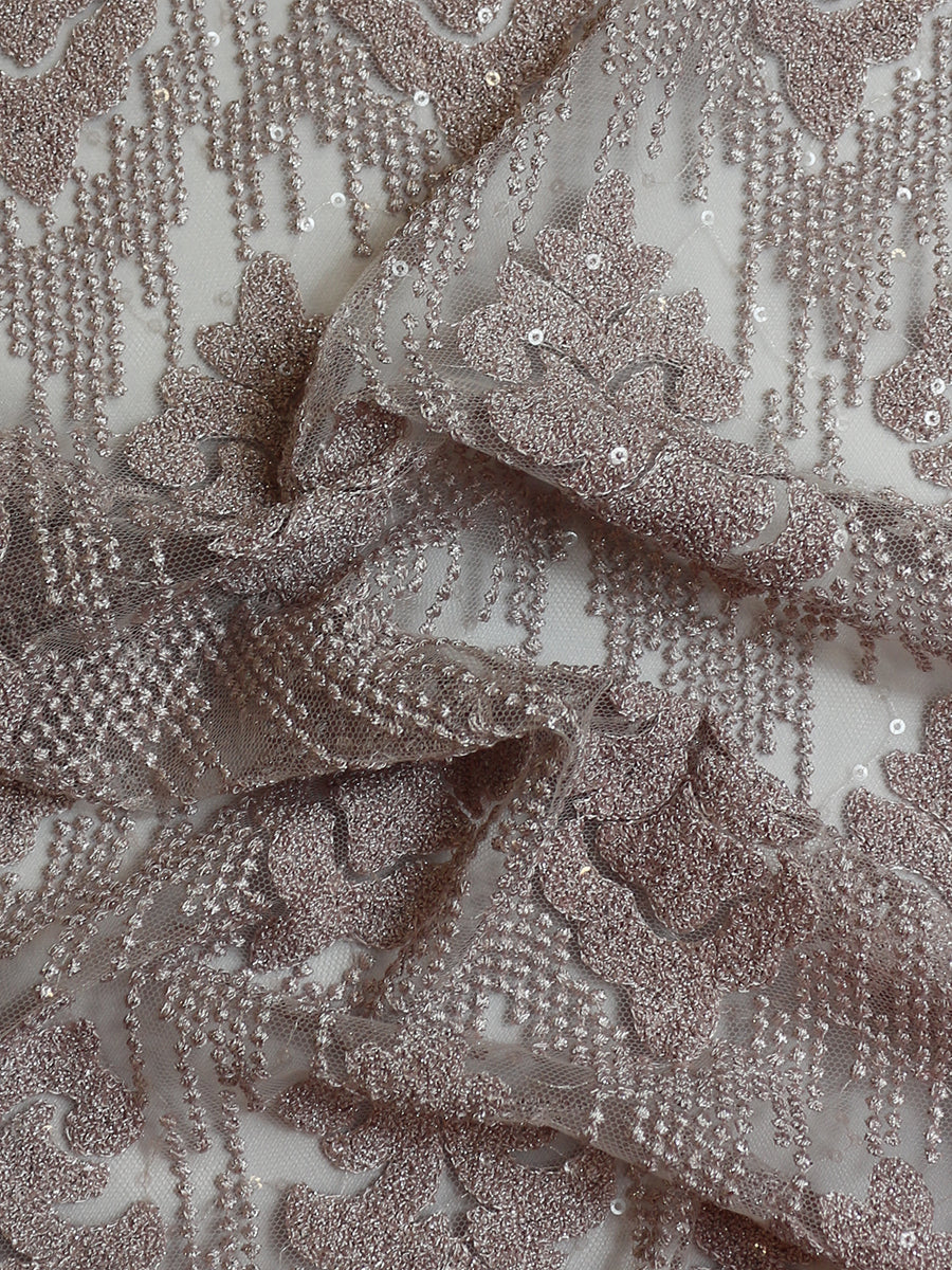 Pink Embroidered Lace – Mara