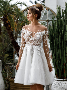 Ivory 3D Embroidered Lace - Milena