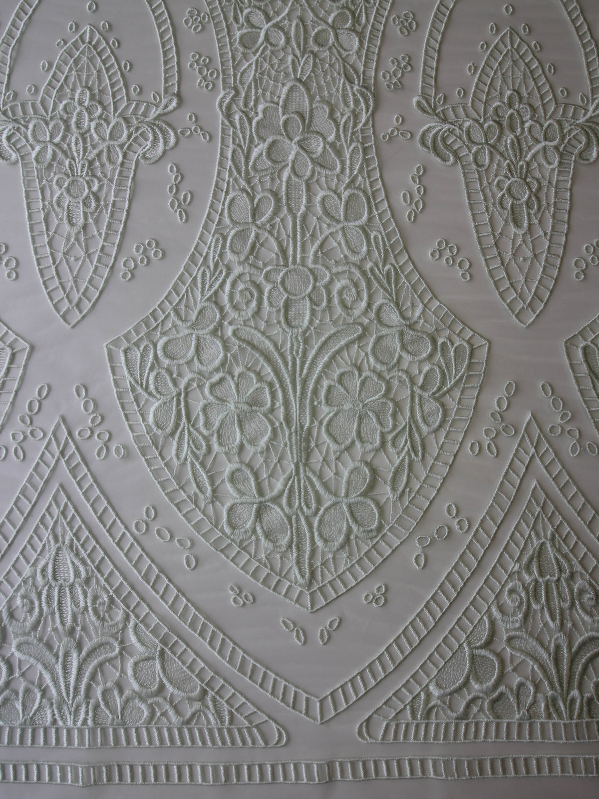 Mint Embroidered Lace - Nyla
