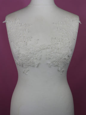 Ivory Corded Lace Appliques - Olympia