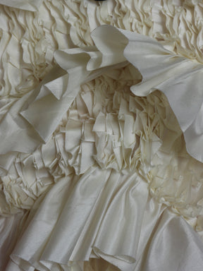 Ivory Couture Embroidery - Petals