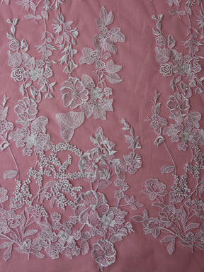 Platinum Embroidery Lace - Garbo
