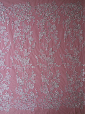 Platinum Embroidery Lace - Garbo