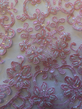 Peony Pink Lace - Alexandra