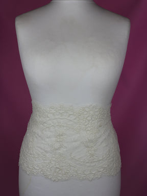 Ivory Corded Lace Trim – Rachel