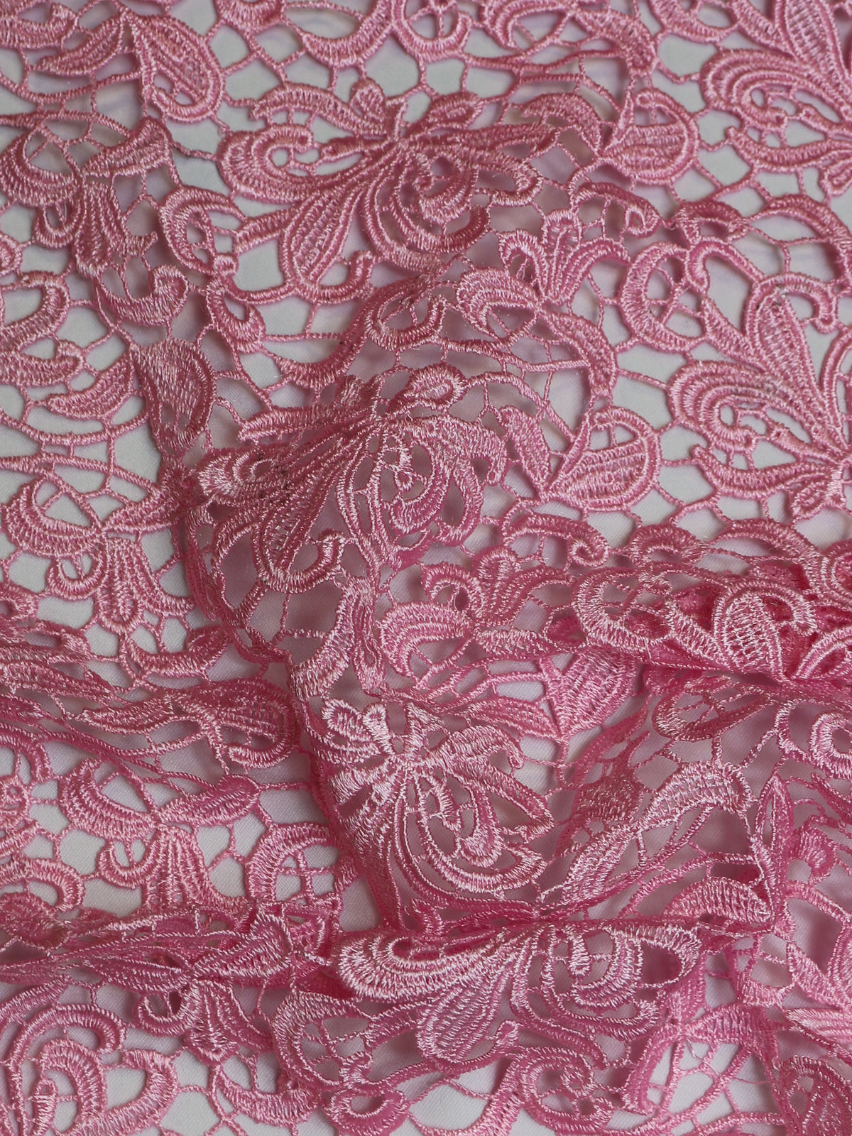 Pink Guipure Lace - Reese