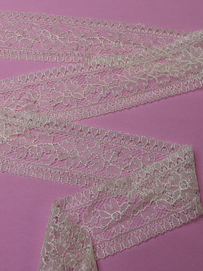 Ivory Chantilly Lace Trim - Rosaria