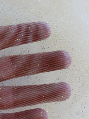 Rose Gold Glitter Tulle – Effervescence