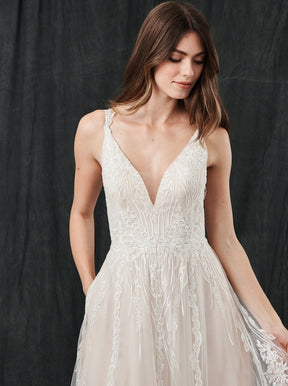 Ivory Beaded Lace - Drusilla