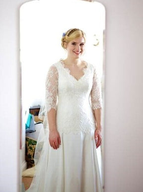 White Corded Lace - Sarah