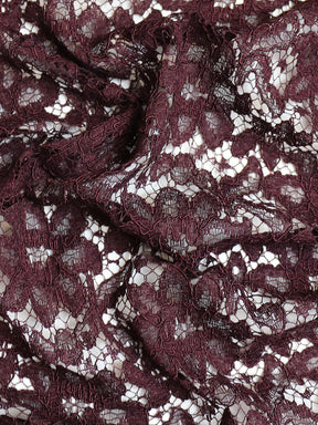 Wine Corded Lace - Shannon