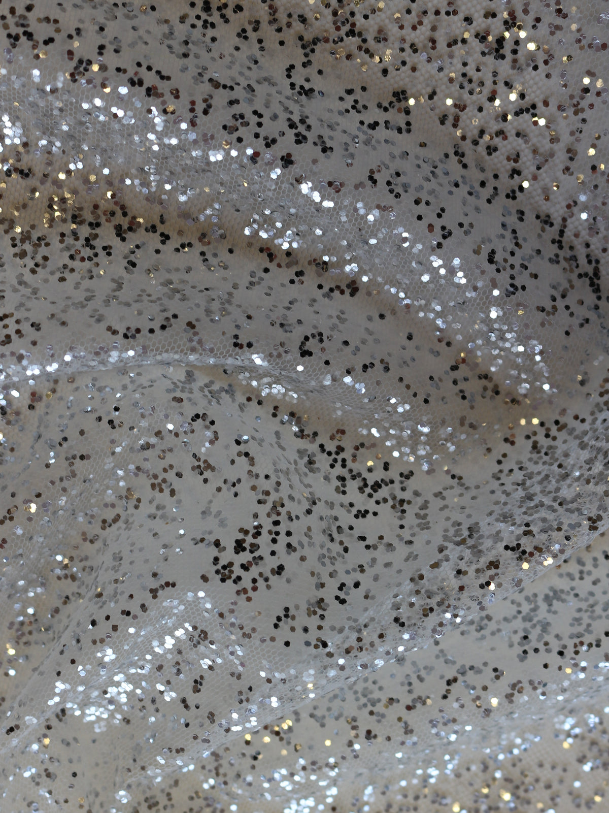 Silver Glitter Tulle - Lagertha