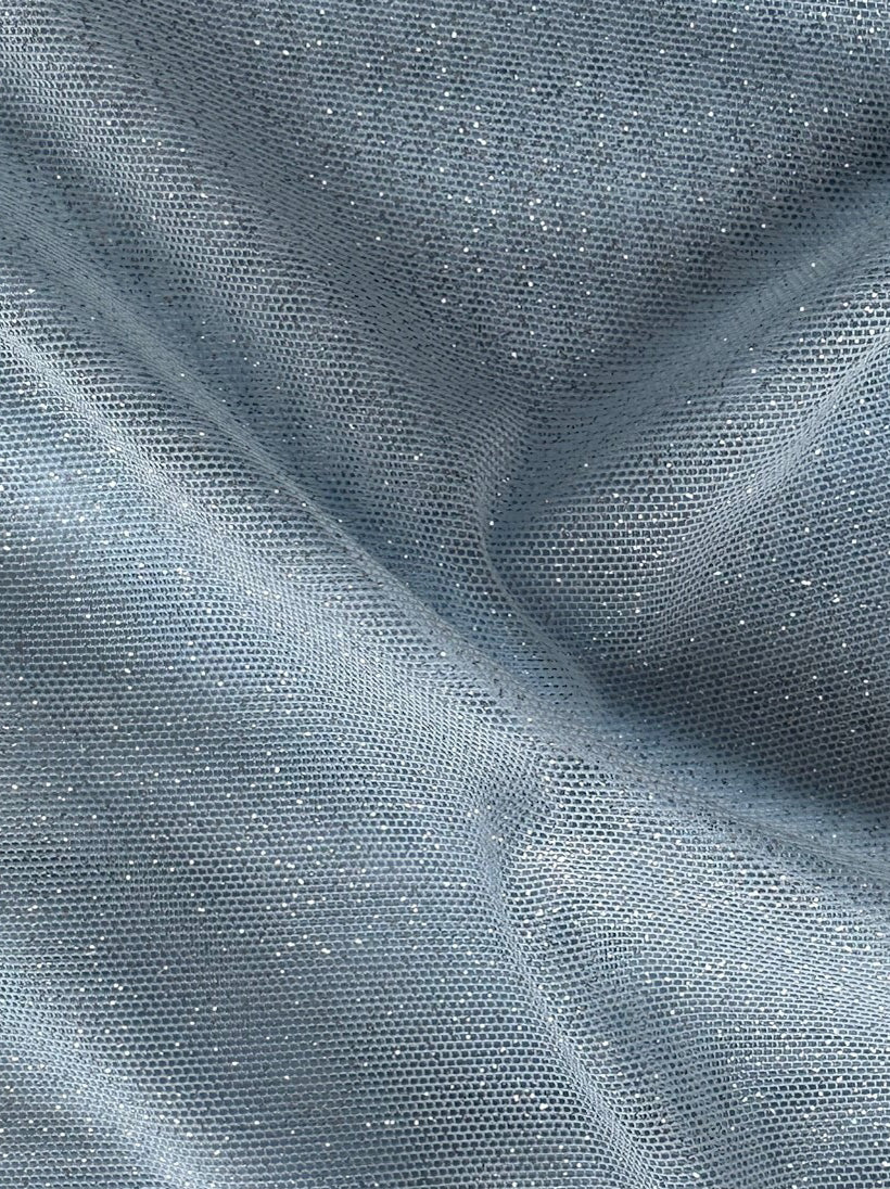 Stretch Glitter Fabric (150cm/59") - Ballerina