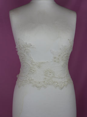 Ivory Corded Lace Trim – Stacey