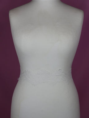 White Chantilly Lace Trim - Tamsin