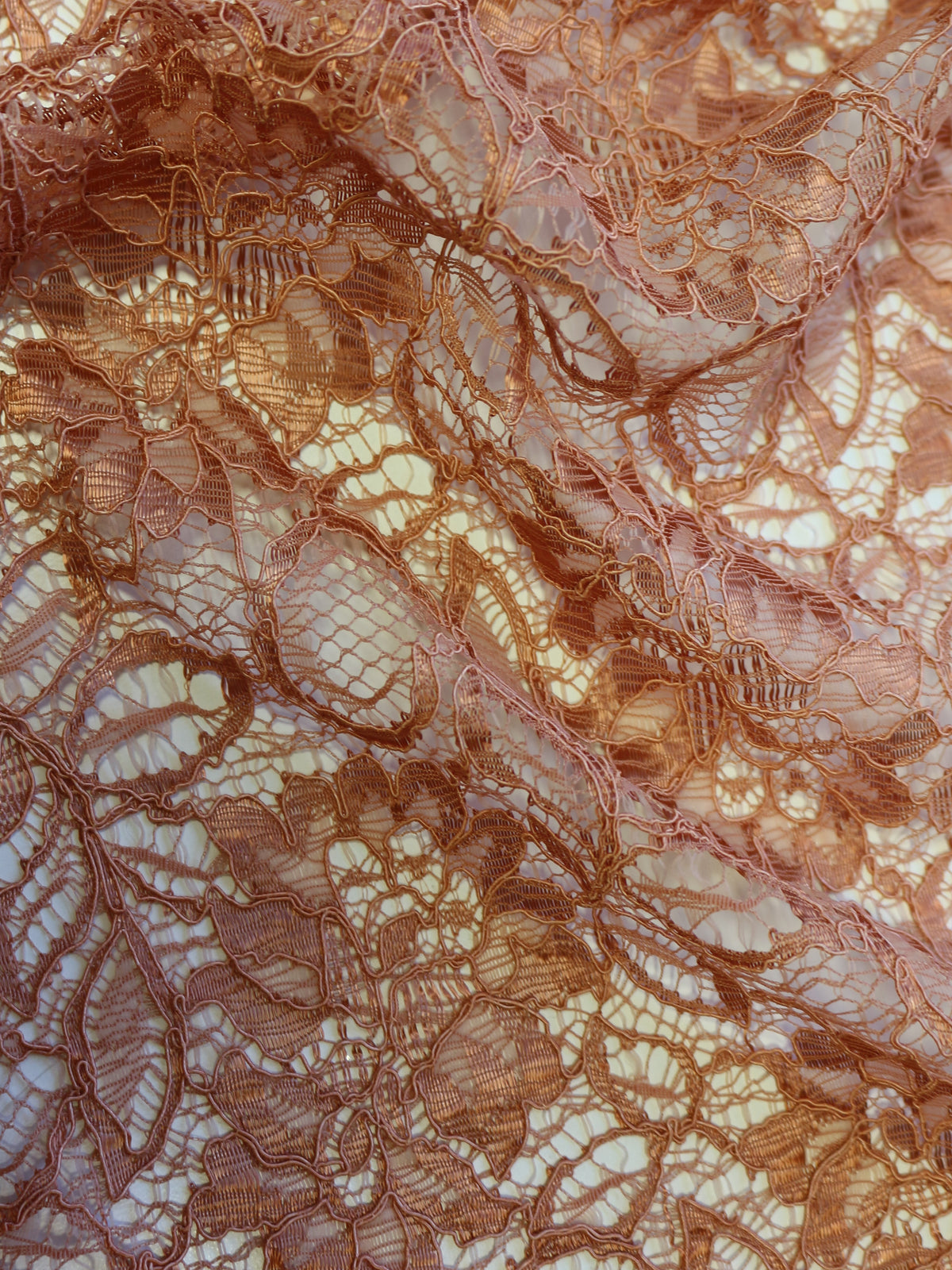 Terracotta Corded Lace - Sinead