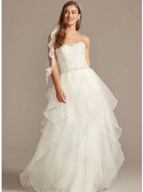 Ivory Eco Polyester Organza (148cm/58") - Thespian