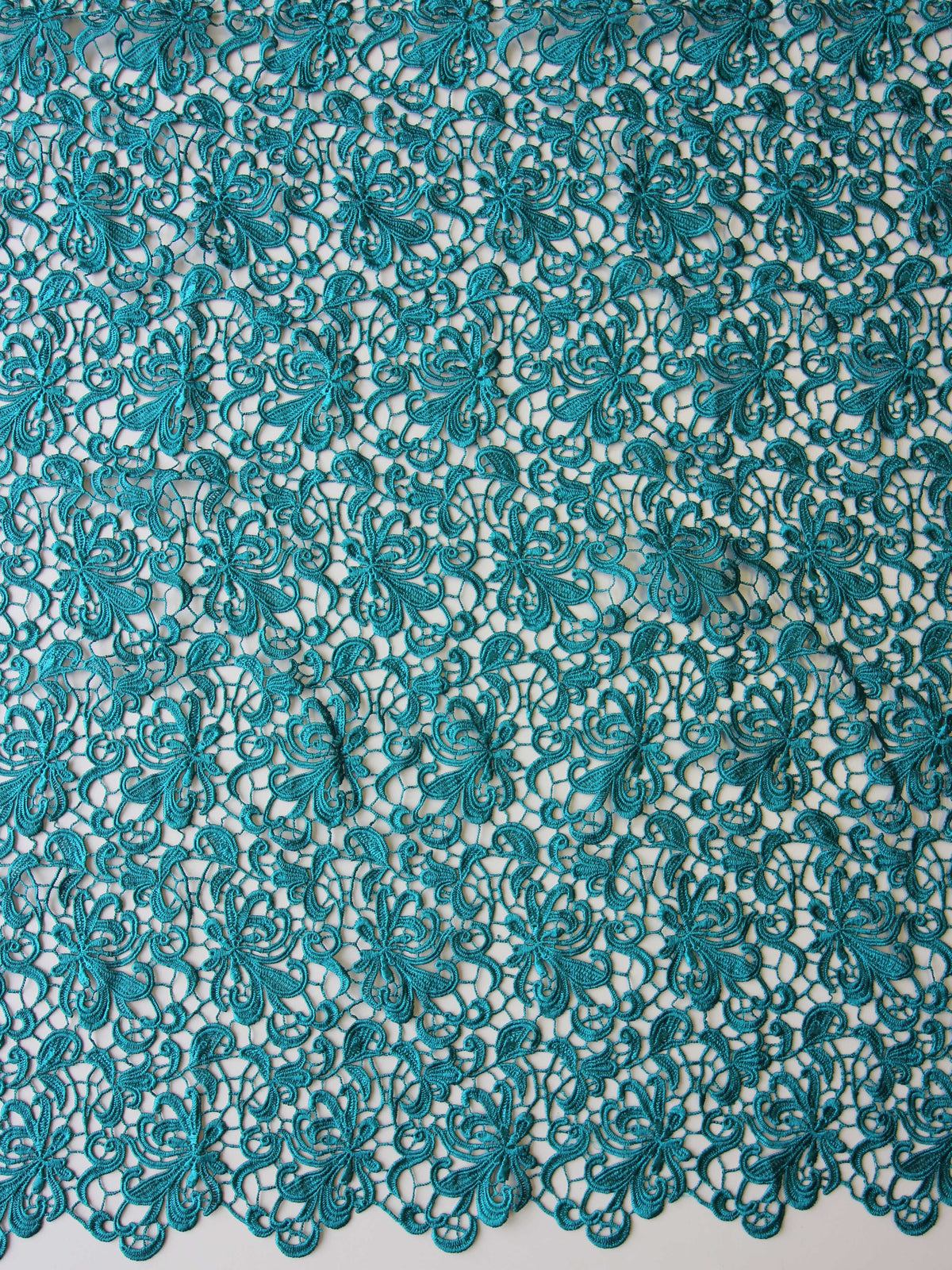 Turquoise Guipure Lace - Reese
