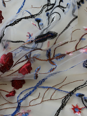 Tutti Frutti Embroidered Lace - Sassi
