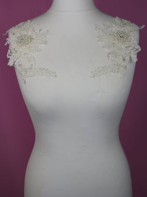 Ivory Corded Lace Appliques - Utah