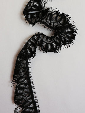 Black Lace Trim - Valentina