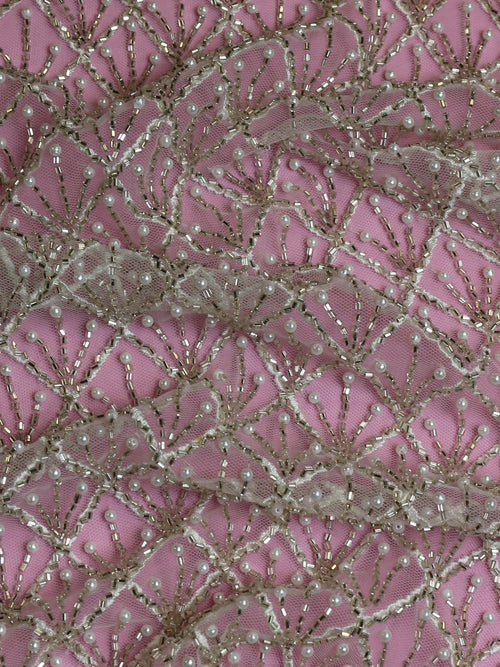 Ivory Beaded Lace Cayli main image 0