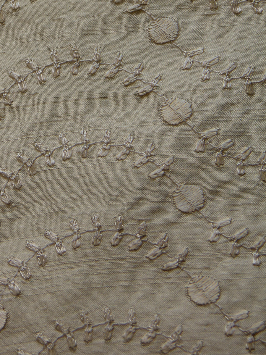 Embroidered Waistcoat Fabric - Washington