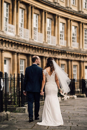 Ivory Beaded Lace - Alexandra