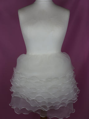 Ivory Organza Trim - Whirl