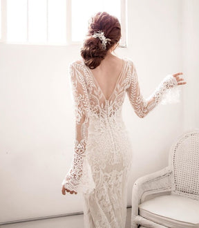 Ivory Embroidered Lace - Benita