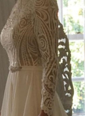 Ivory Beaded Embroidery Lace - Beatrice