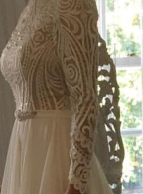 Ivory Beaded Embroidery Lace - Beatrice