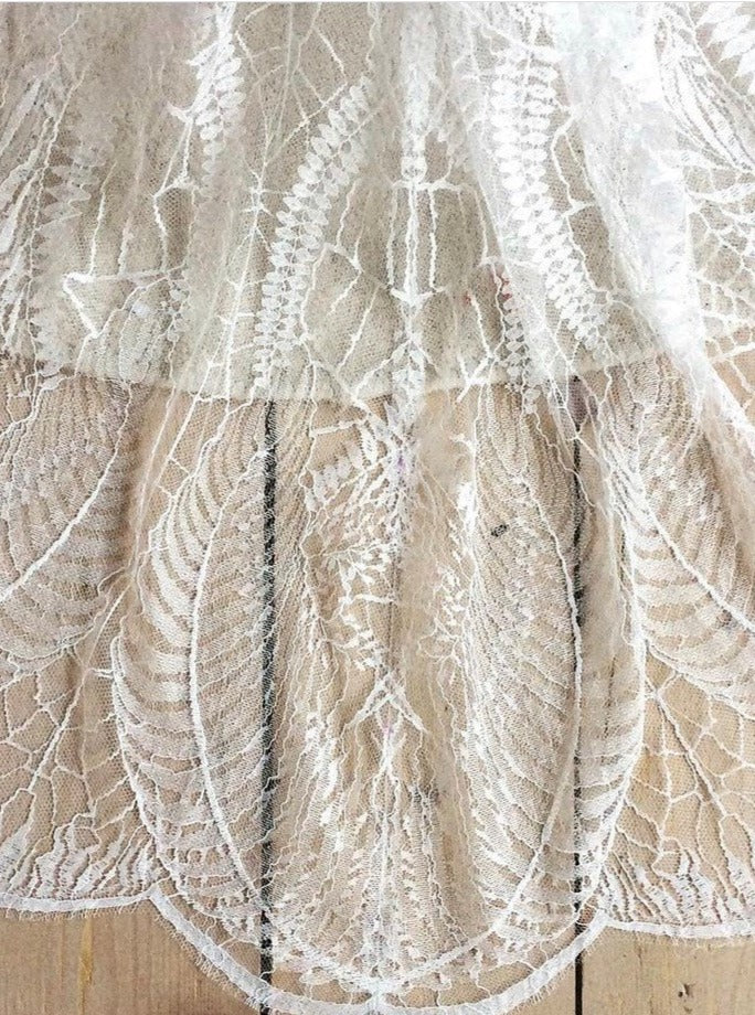 Ivory Chantilly Lace - Birdie
