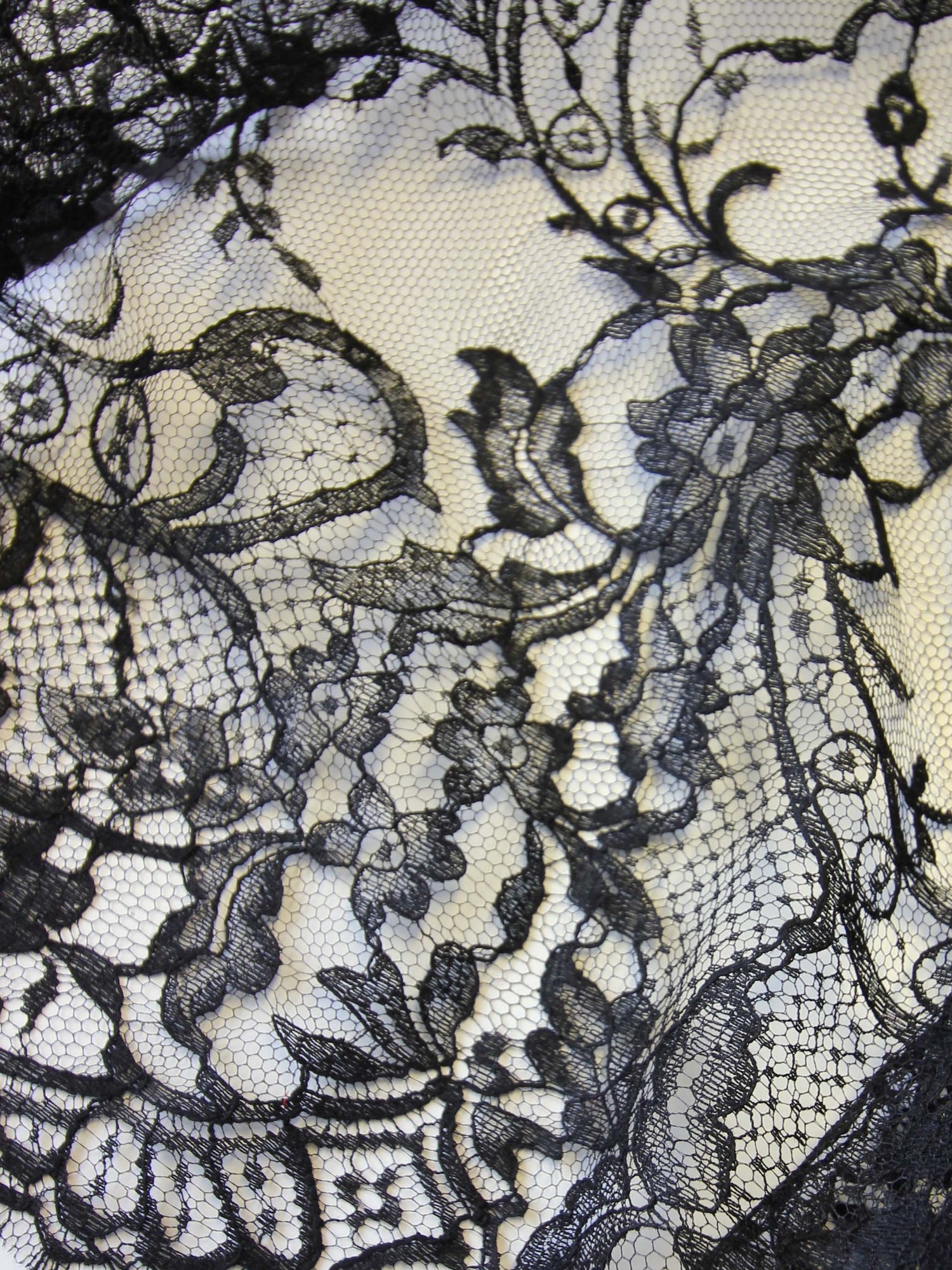Black Chantilly Lace Tica main image 0