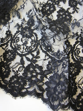 Black Corded Lace - Eloise
