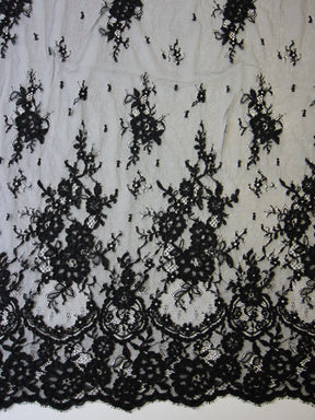 Black Corded Lace - Eloise