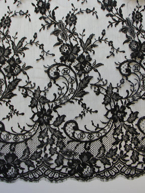 Black Chantilly Lace - Sabrina