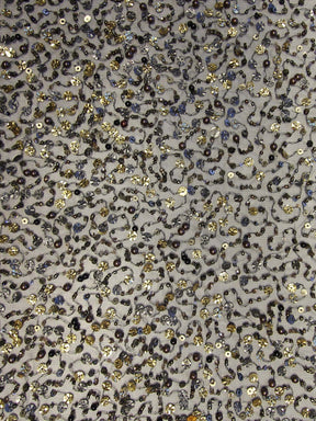 Black Sequin Lace - Charlene