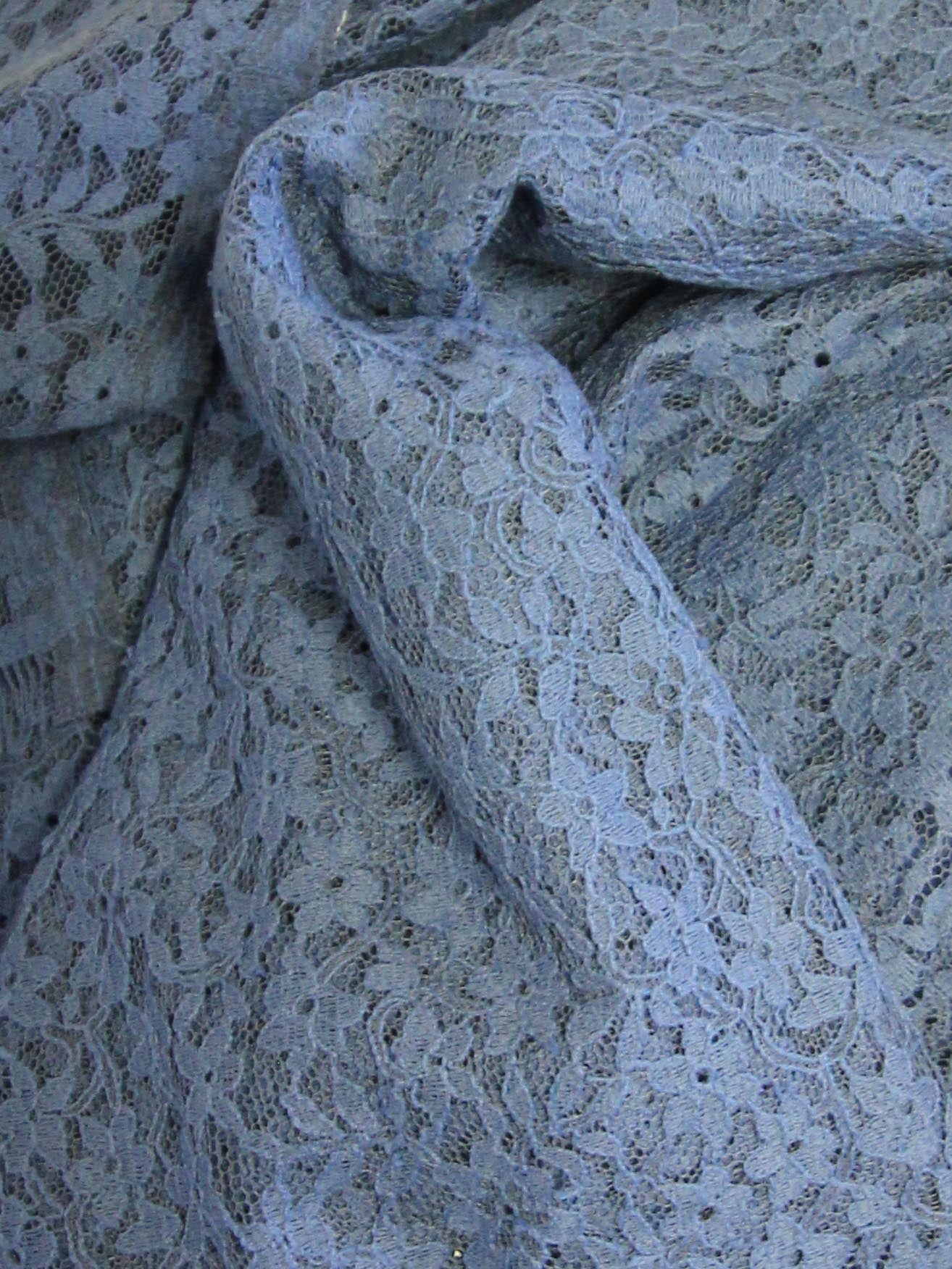 Blue Chantilly Lace - Solange