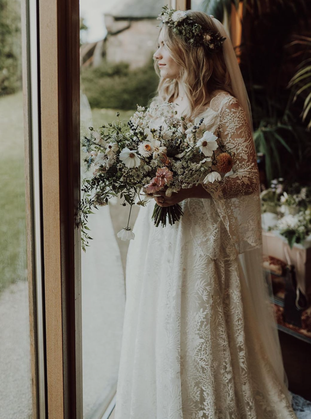 Ivory Embroidered Lace - Presley Ivory Embroidered Lace - Presley