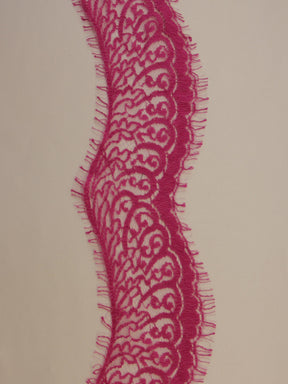 Passion Pink Lace Trim - Felicity