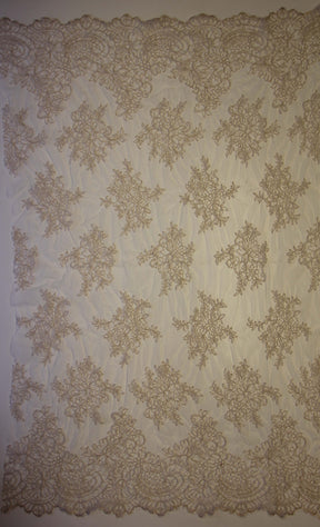 Champagne Corded Lace - Millicent