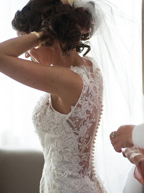 Ivory Corded Lace - Maria