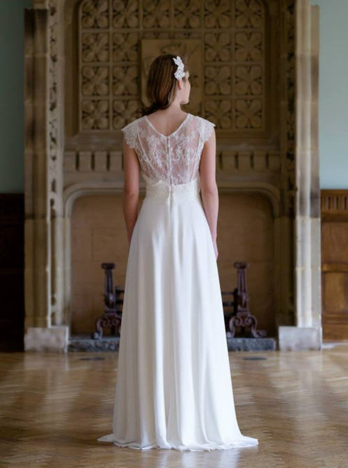 Ivory Guipure Lace Courtney