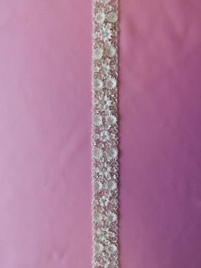 Floral Dress Trim - Mars